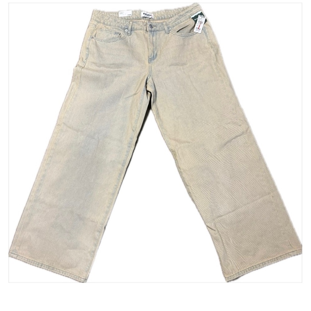 RSQ Tan Wide Leg Jeans Size 31